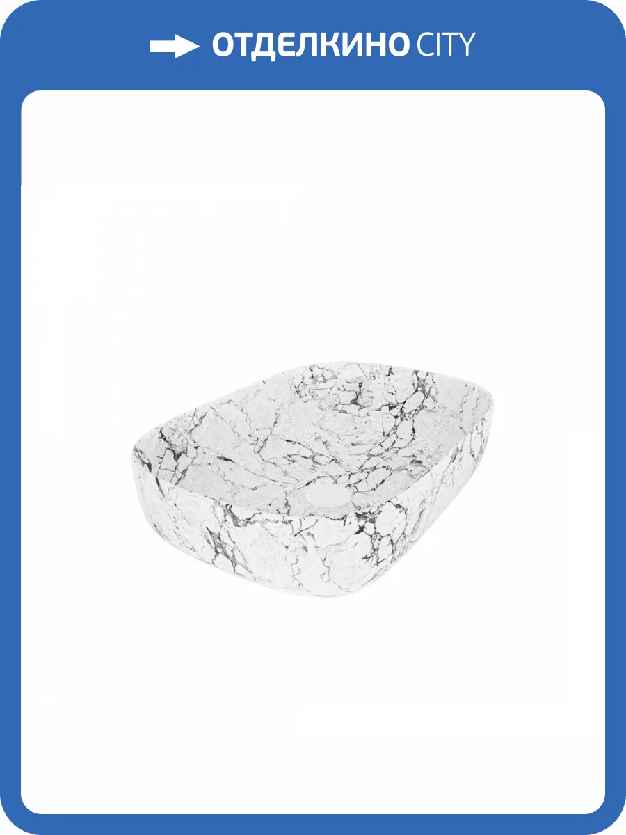 Раковина Maretti Florenza FL13NS66-740MR белый мрамор фото 10