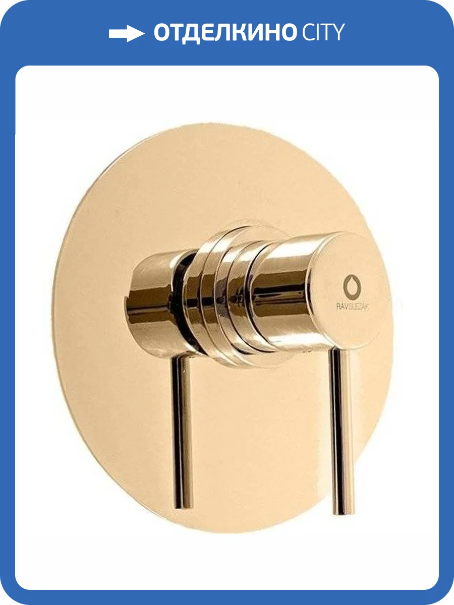 Смеситель для душа Rav Slezak Seina SE983LZ с внутренней частью фото 3