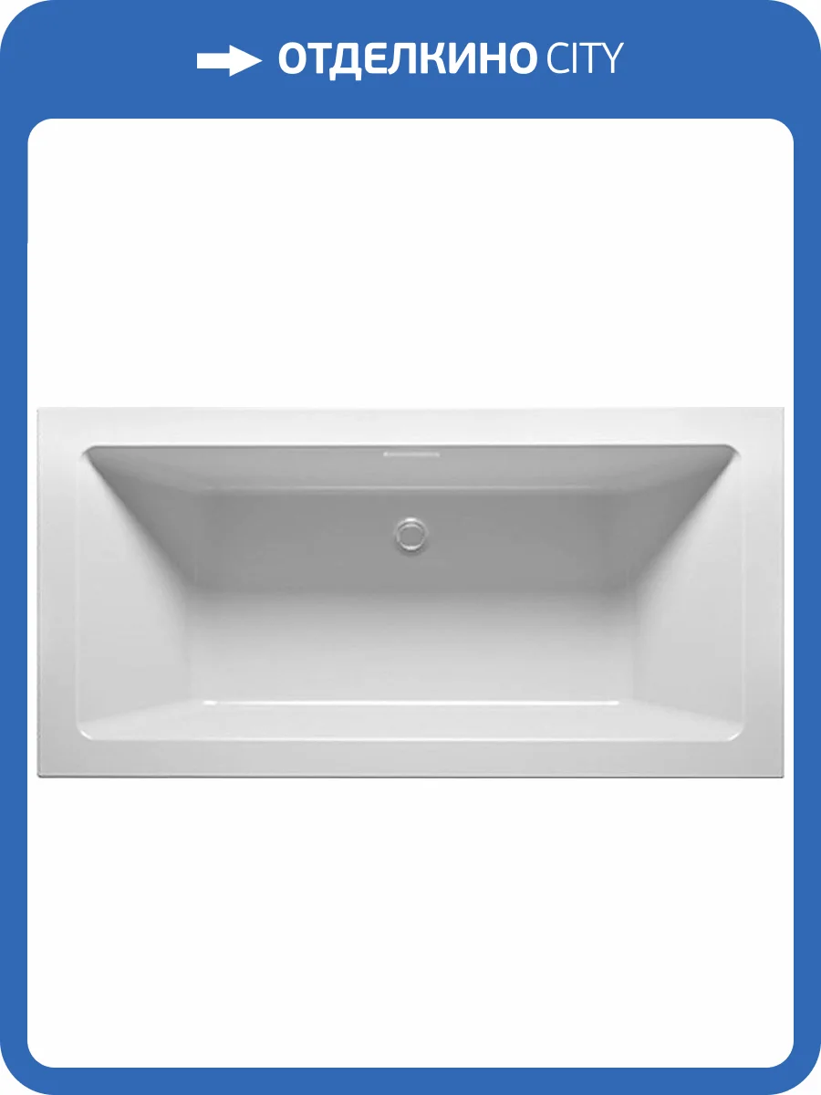 Акриловая ванна Riho Rething Cubic 190х90 фото 5