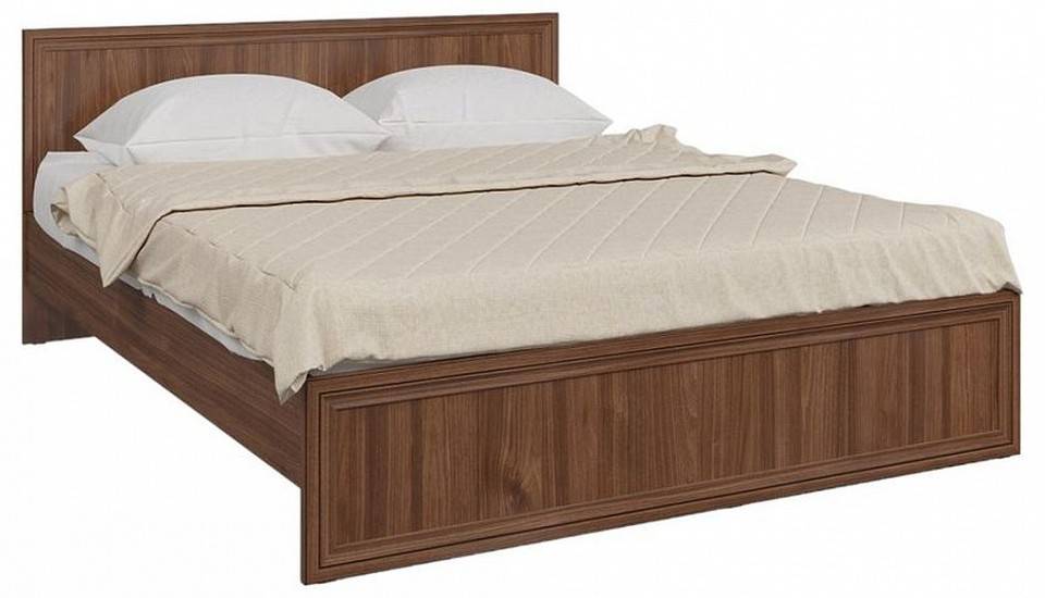 Кровать двуспальная без основания Атмосфера Мирелла 00-00019600 орех селект
