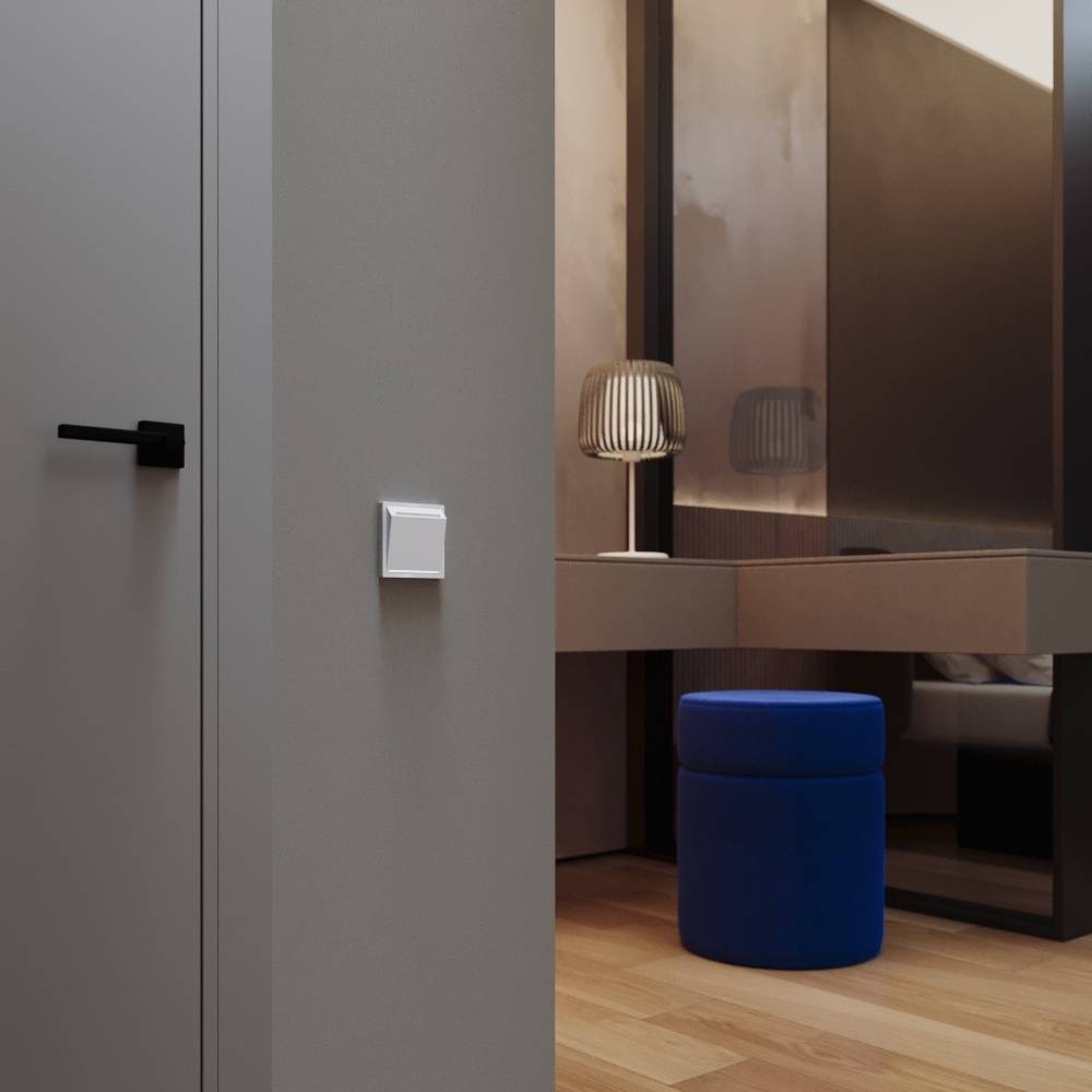 Выключатель карточный Voltum S70 VLS010701 белый фото 3