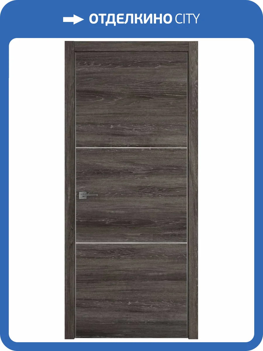 Межкомнатная дверь Владимирская Фабрика Дверей Urban 2 Terra Vellum Silver Mould SE 600x2000 фото 2