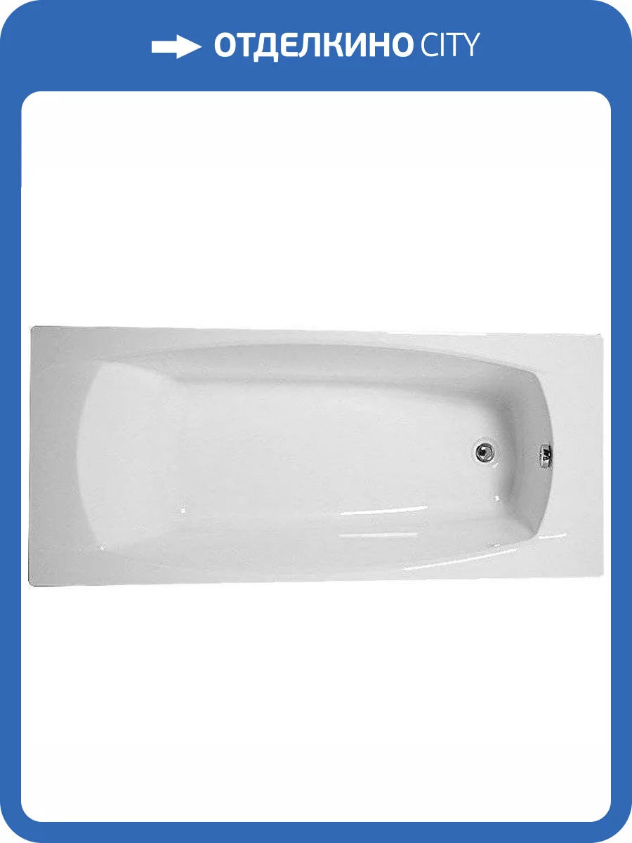 Акриловая ванна Marka One Pragmatika 170x75 с каркасом фото 6