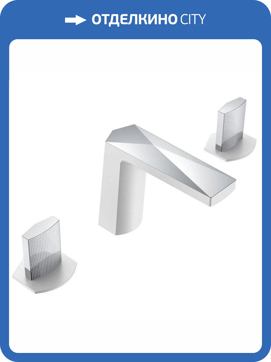 Смеситель для раковины Boheme Venturo 150-WCR-TOUCH хром, белый фото 3