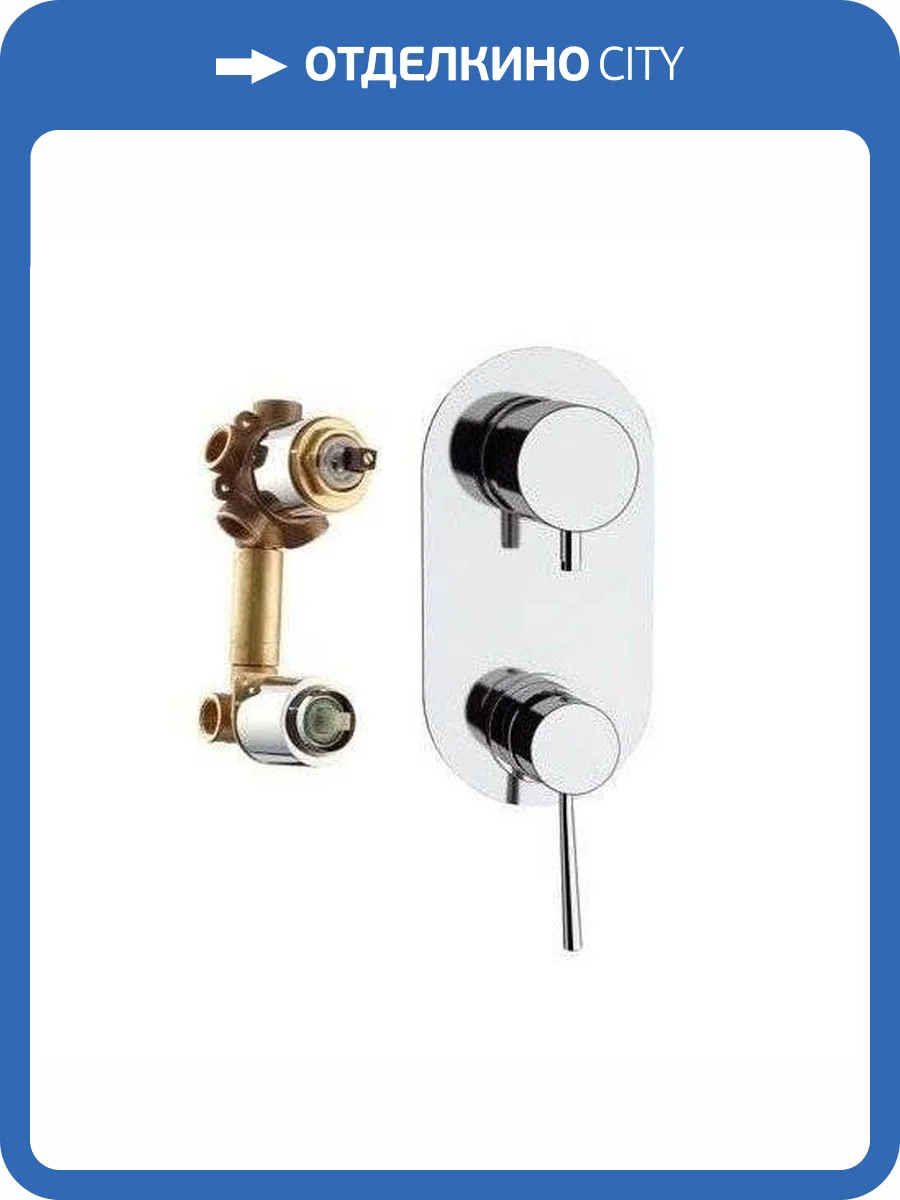 Смеситель для душа Remer Minimal N94 хром фото 3