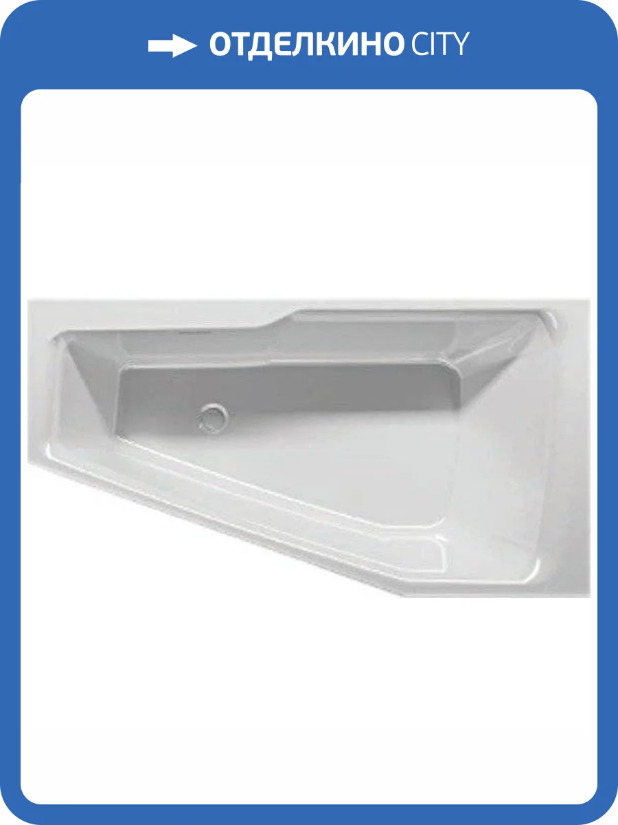 Акриловая ванна Riho Rething Space 160x75 левая фото 5