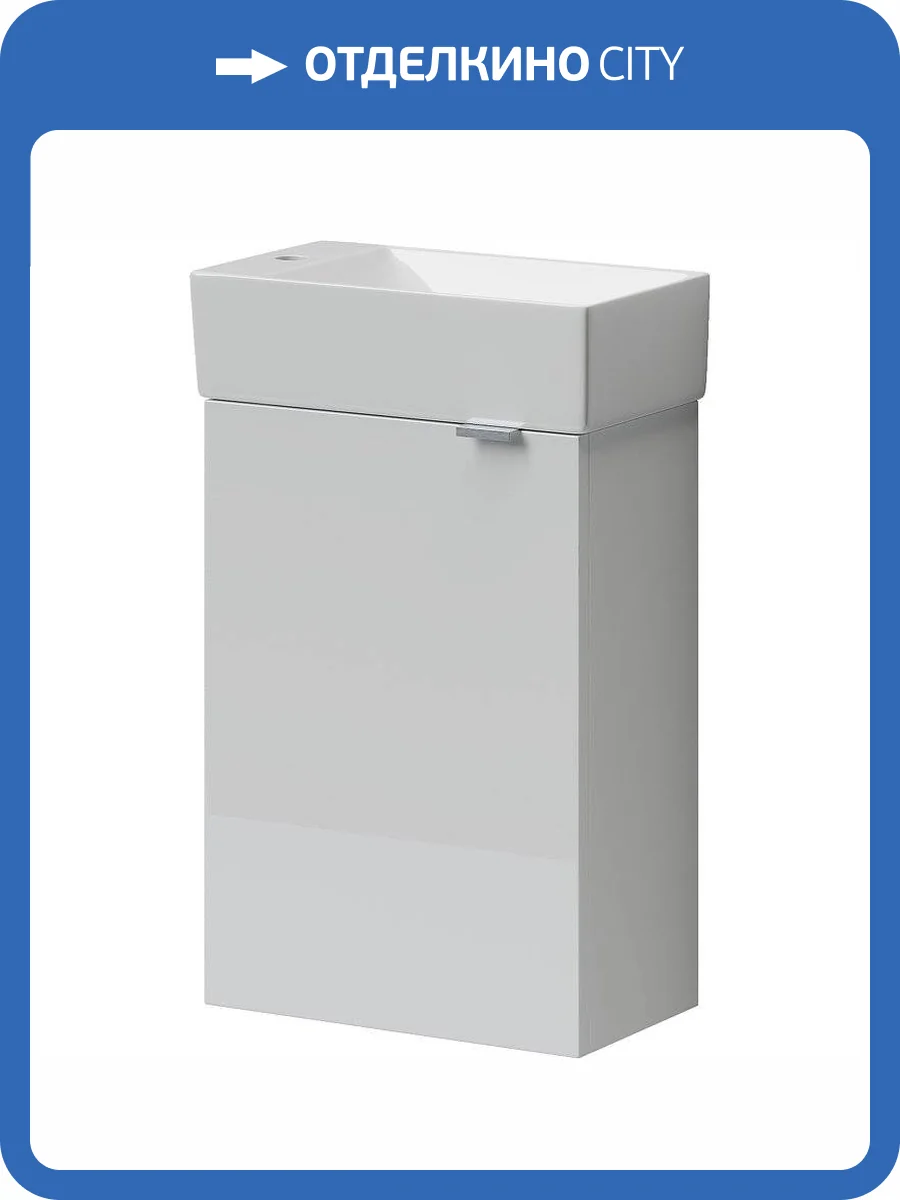 Тумба с раковиной Sancos Mini MN35WL фото 7