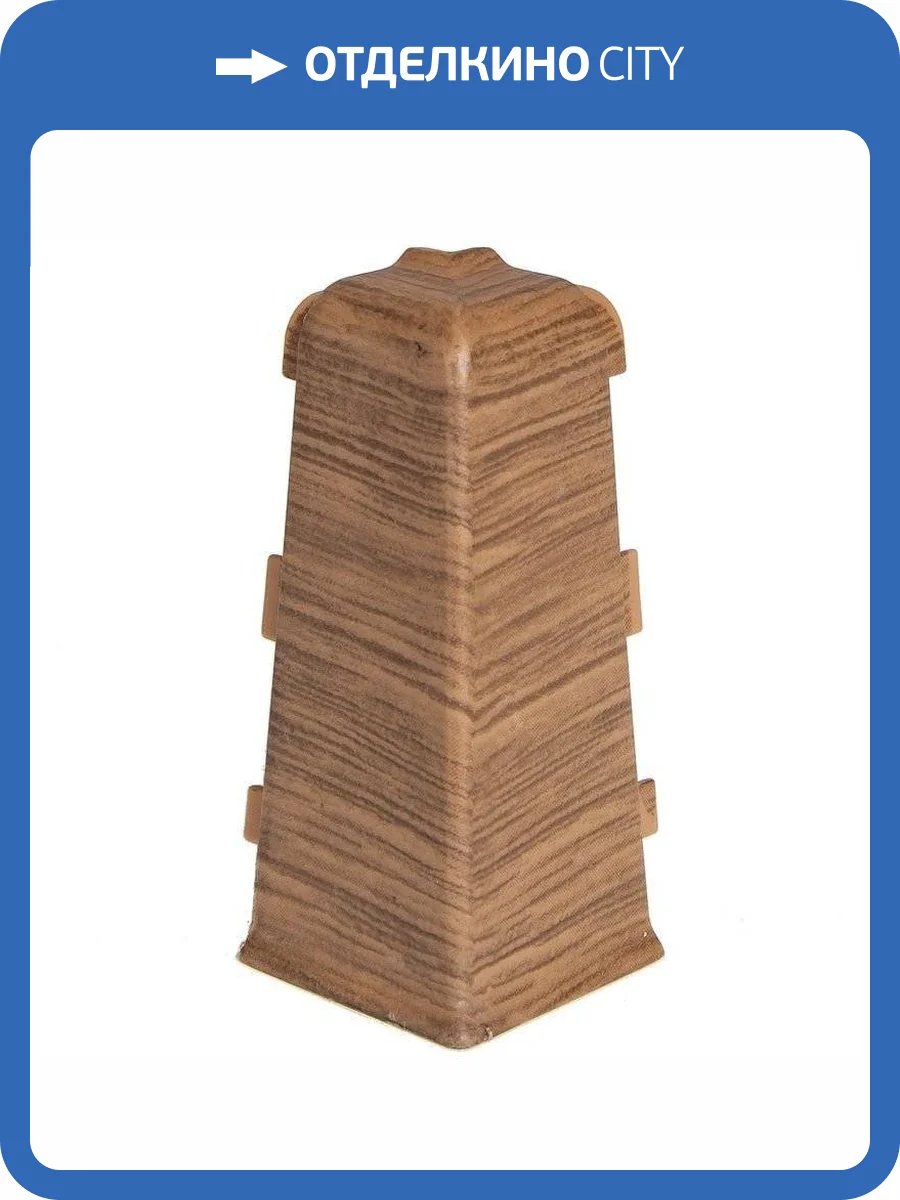 Наружный (внешний) угол Arbiton Indo LM-70 Темный Дуб 12 26x70 (2 шт) фото 2