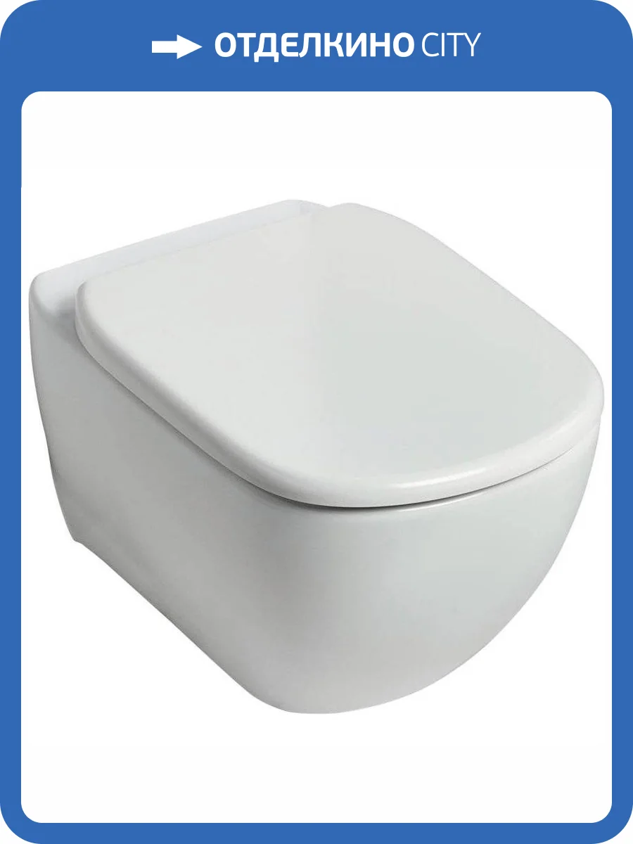 Унитаз подвесной Ideal Standard Tesi с крышкой-сиденьем микролифт фото 8