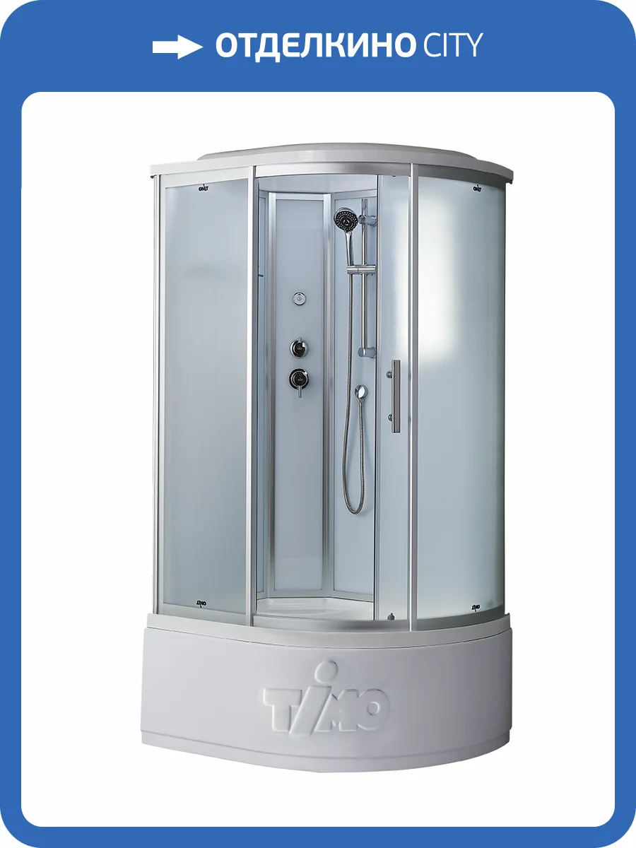 Душевая кабина Timo Standart Т-6610 Silver L 110x85x220 фото 7