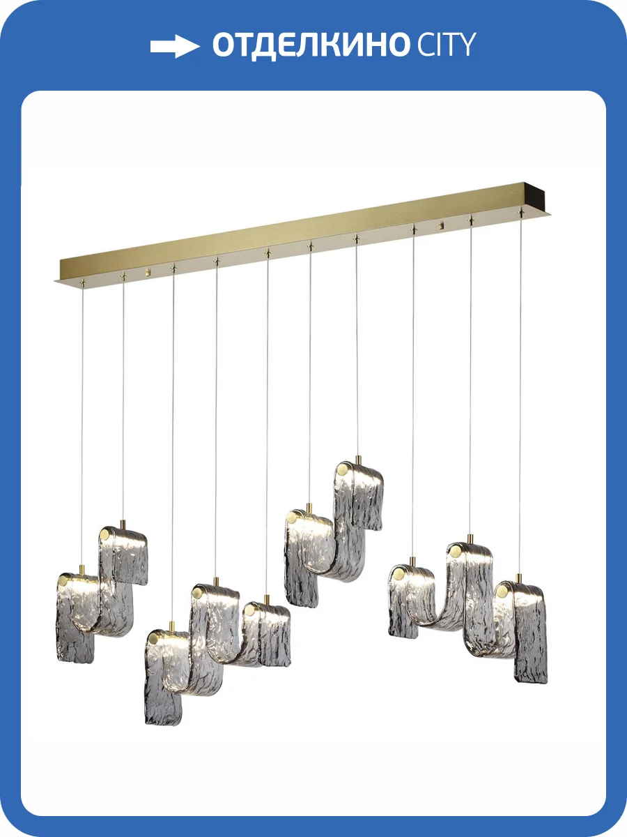 Люстра подвесная светодиодная Odeon Light L-Vision 5106/52L фото 5