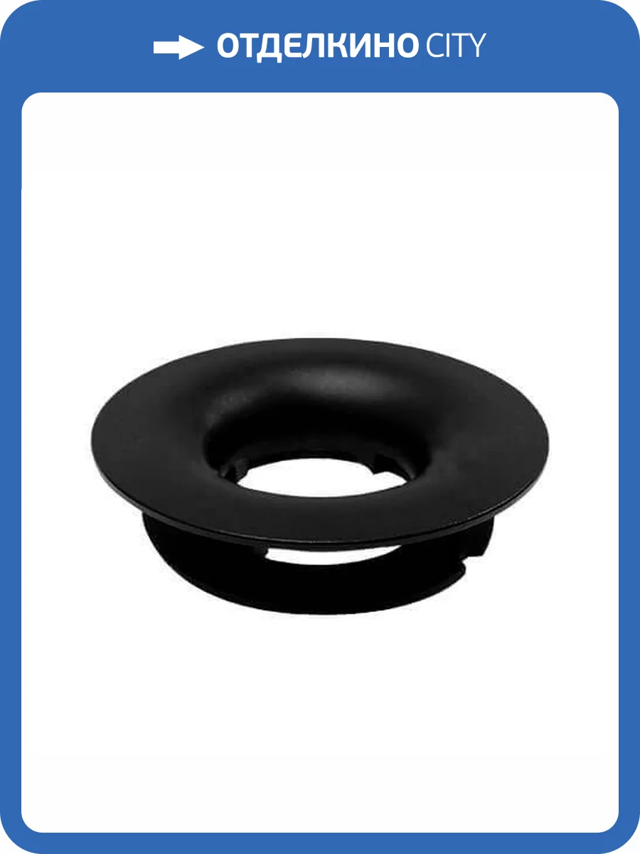 Кольцо декоративное Italline Uni Eco IT02-001 ring black фото 2