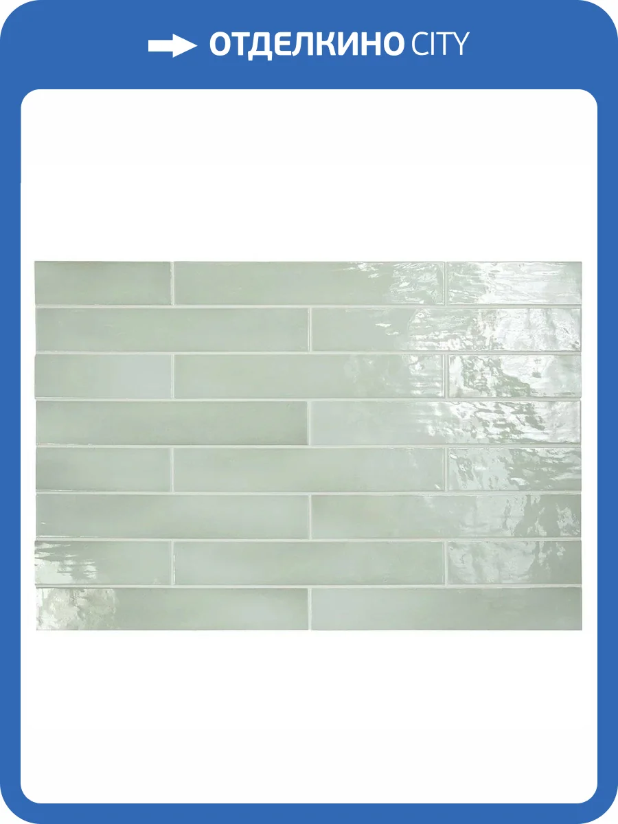 Керамическая плитка Equipe Manacor 26922 Mint 6.5x40 фото 2