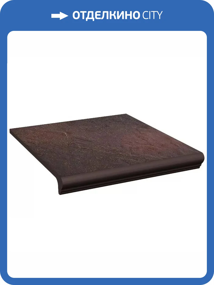 Ступень Paradyz Semir Rosa Kapinos Stopnica Prosta 30x33 фото 2