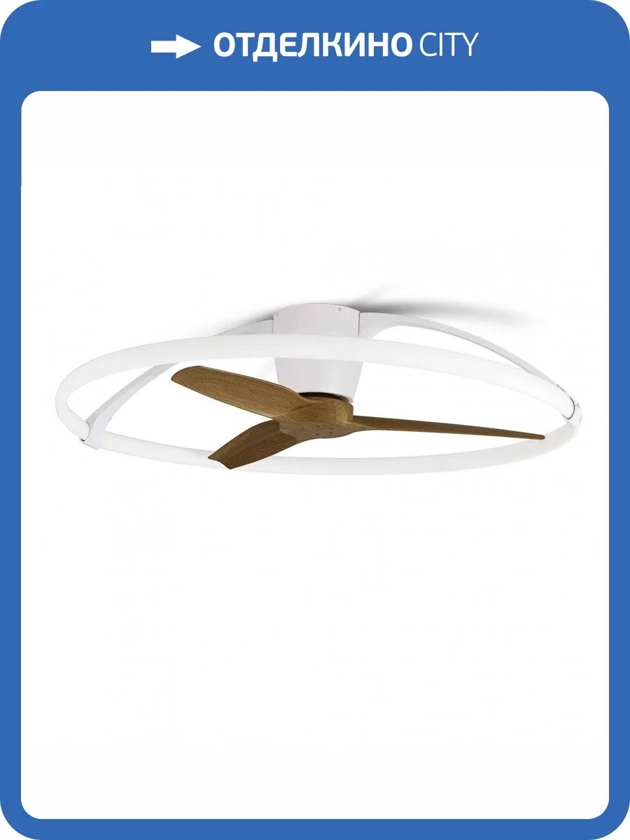 Потолочная светодиодная люстра-вентилятор Mantra Nepal 7532 фото 10