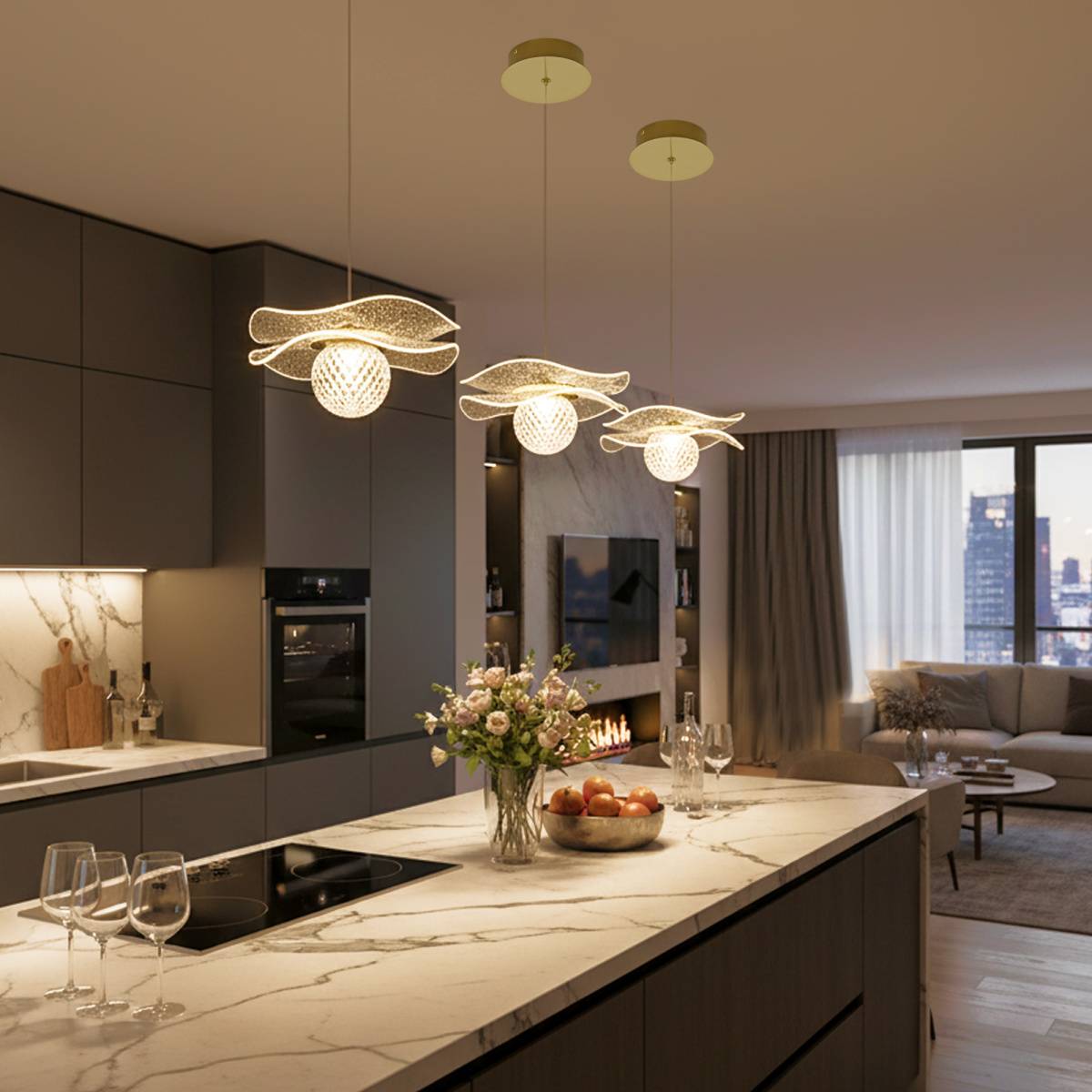 Подвесной светодиодный светильник Citilux Signature CL247051 фото 11