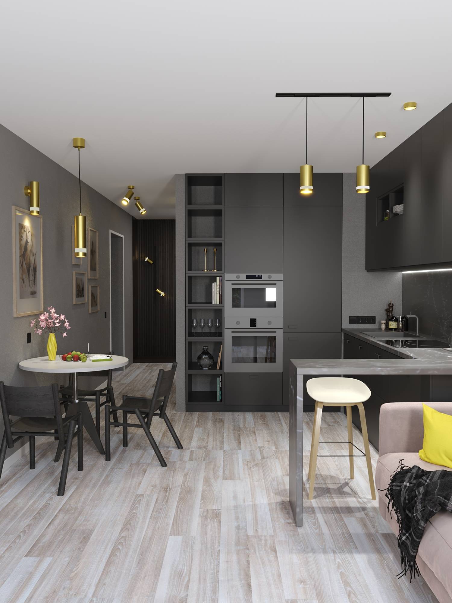 Потолочный светильник IEK 4113 LUPB0-GX53-1-K22 фото 2