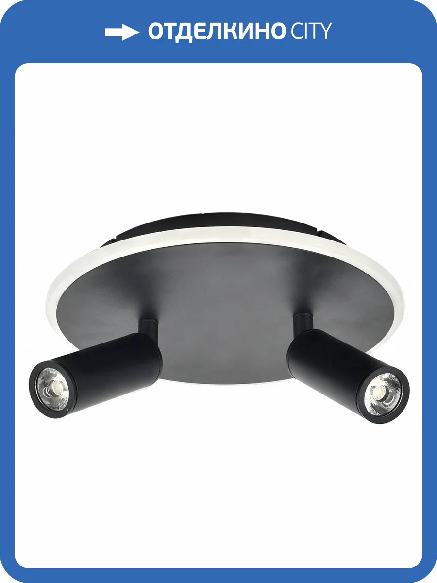 Потолочный светильник Escada 20046SMA/02LED BK фото 5