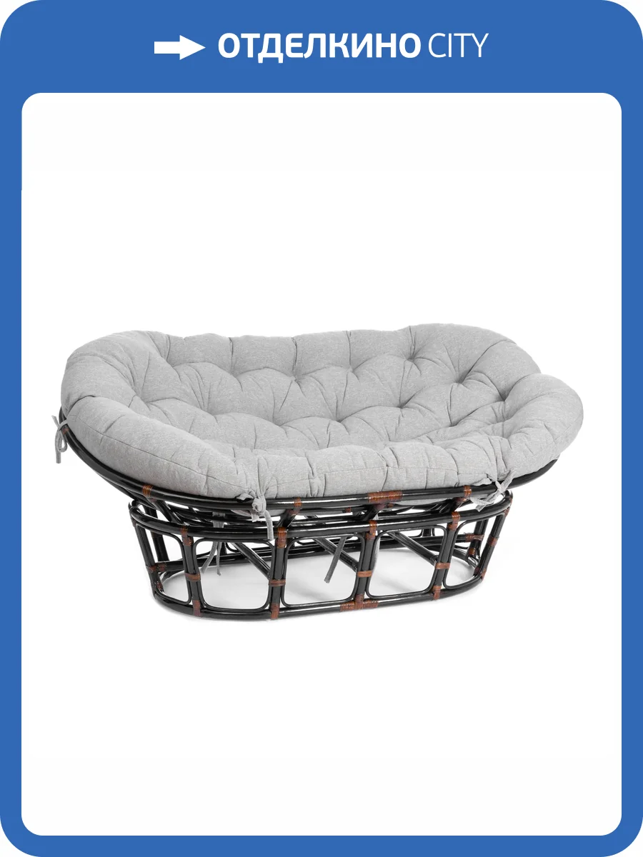 Диван Tetchair Mamasan 23/02 W 25284 Antique brown, ткань, серо-бежевая 3м 16/2 фото 19