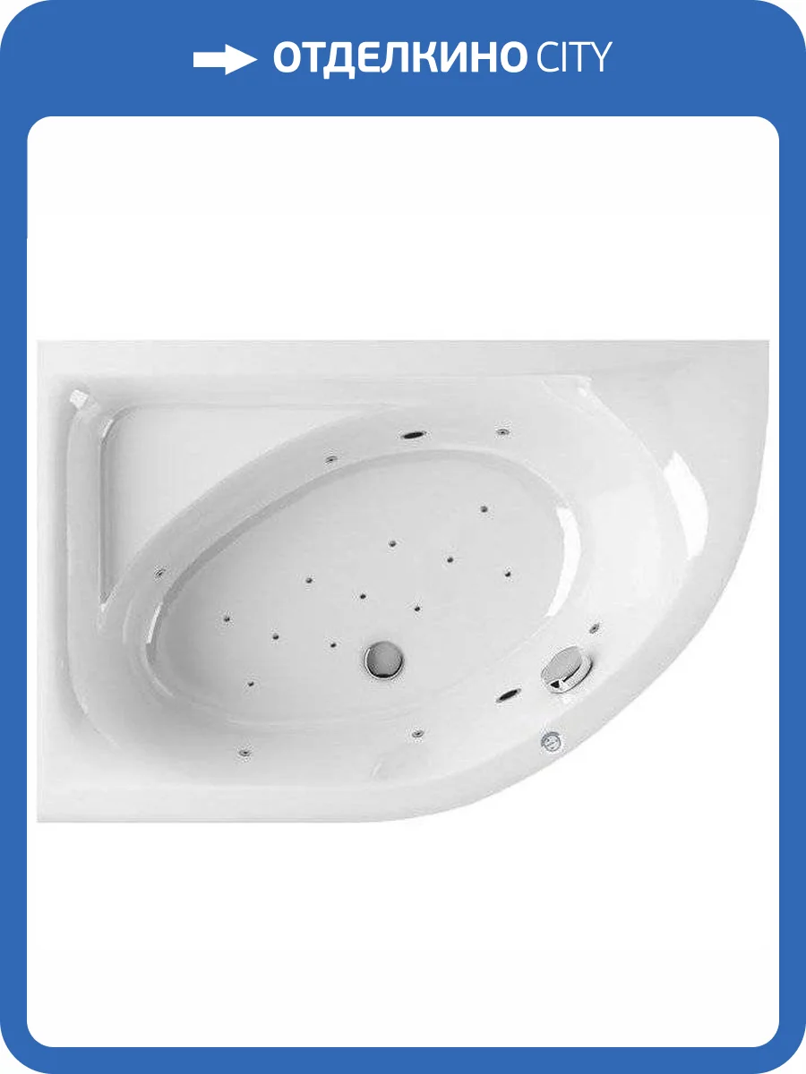 Акриловая ванна Excellent Aquarella WAEX.ARL15.RELAX 150x100 левая фото 8