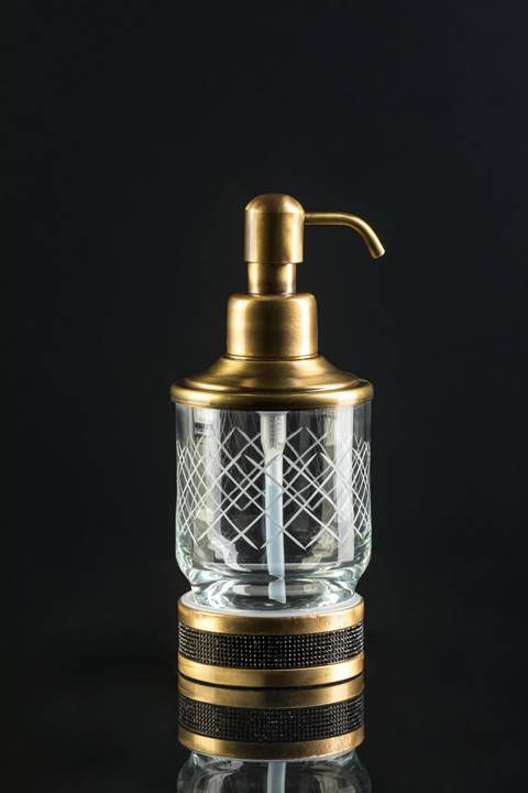 Дозатор Boheme Royale Cristal Black 10929-ROYALE-BR-B Br фото 3
