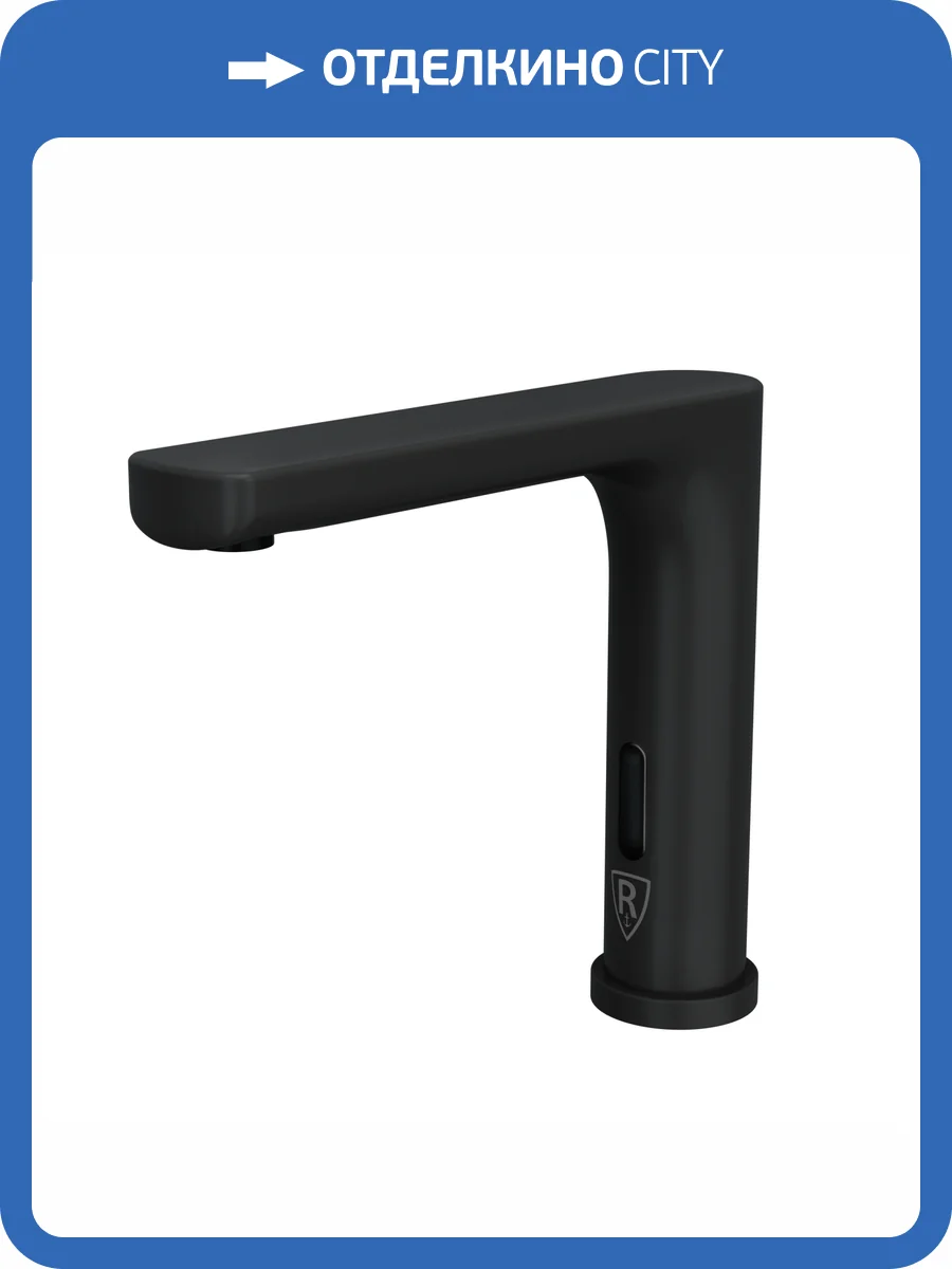 Смеситель для раковины Rush Tinos TI3732-12Black сенсорный, черный фото 5