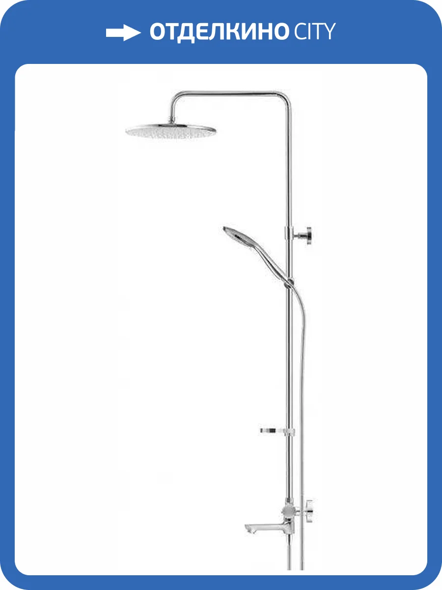 Душевая система Swedbe Hermes 9090 хром фото 8