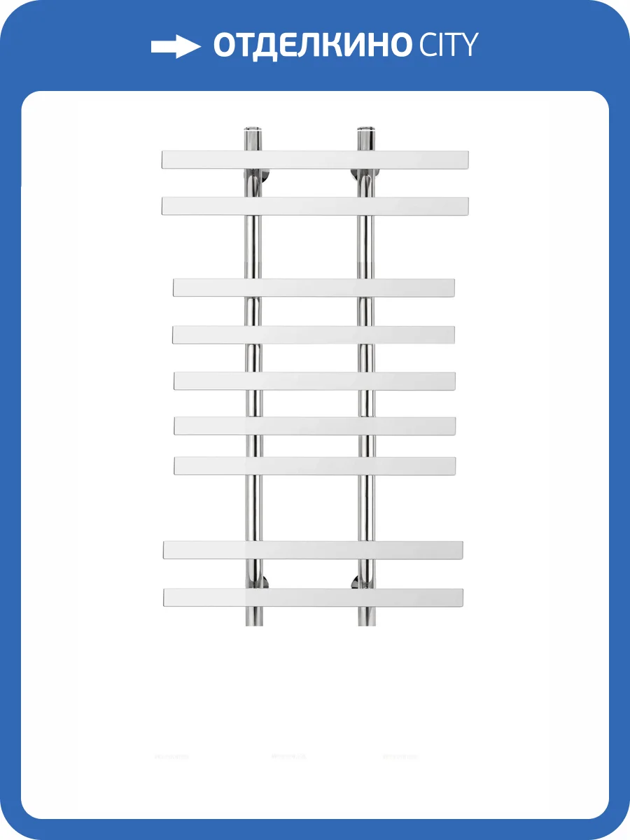 Полотенцесушитель электрический Secado Понтида 4603777457020 2 100x20x60, L, хром фото 3