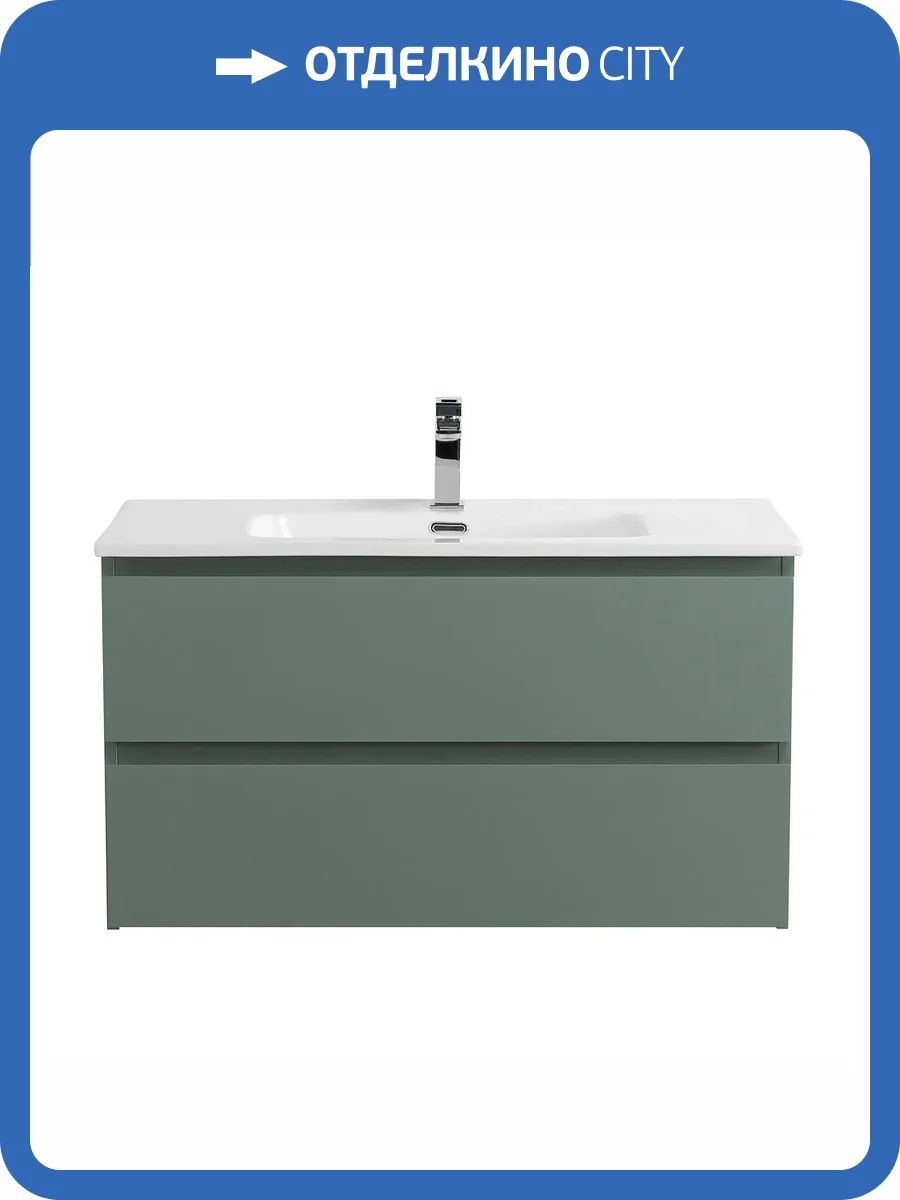 Тумба с раковиной BelBagno Kraft 90 Еловый матовый, раковина BB900ETL фото 10