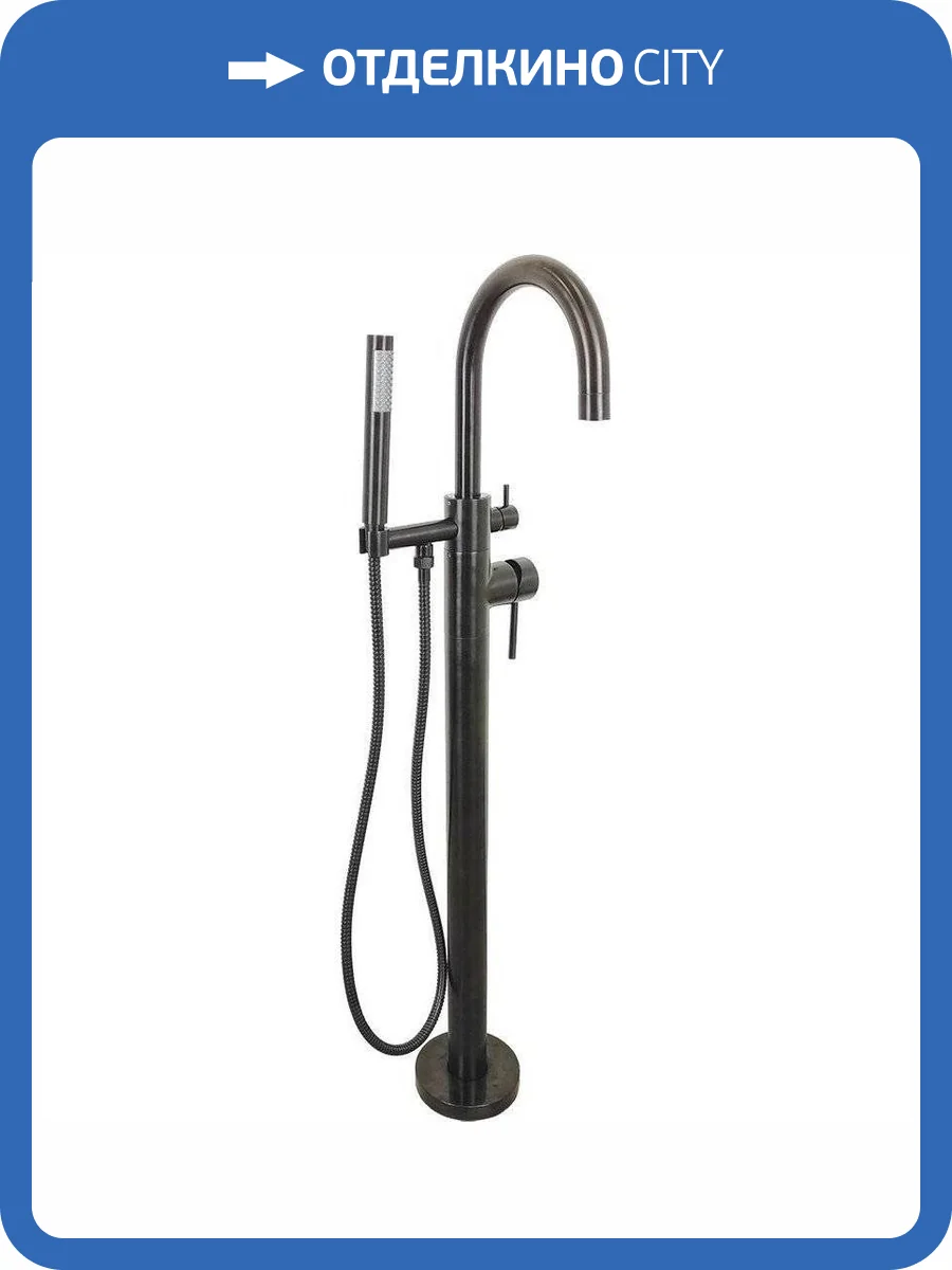 Смеситель для ванны Paini Cox 78PZ136LM напольный фото 10