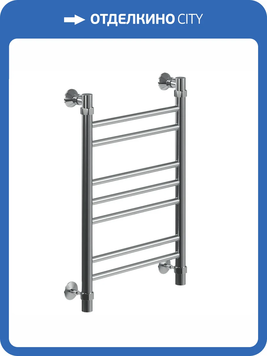 Полотенцесушитель водяной Ника Classic ЛП (Г2) 60/40, хром фото 3