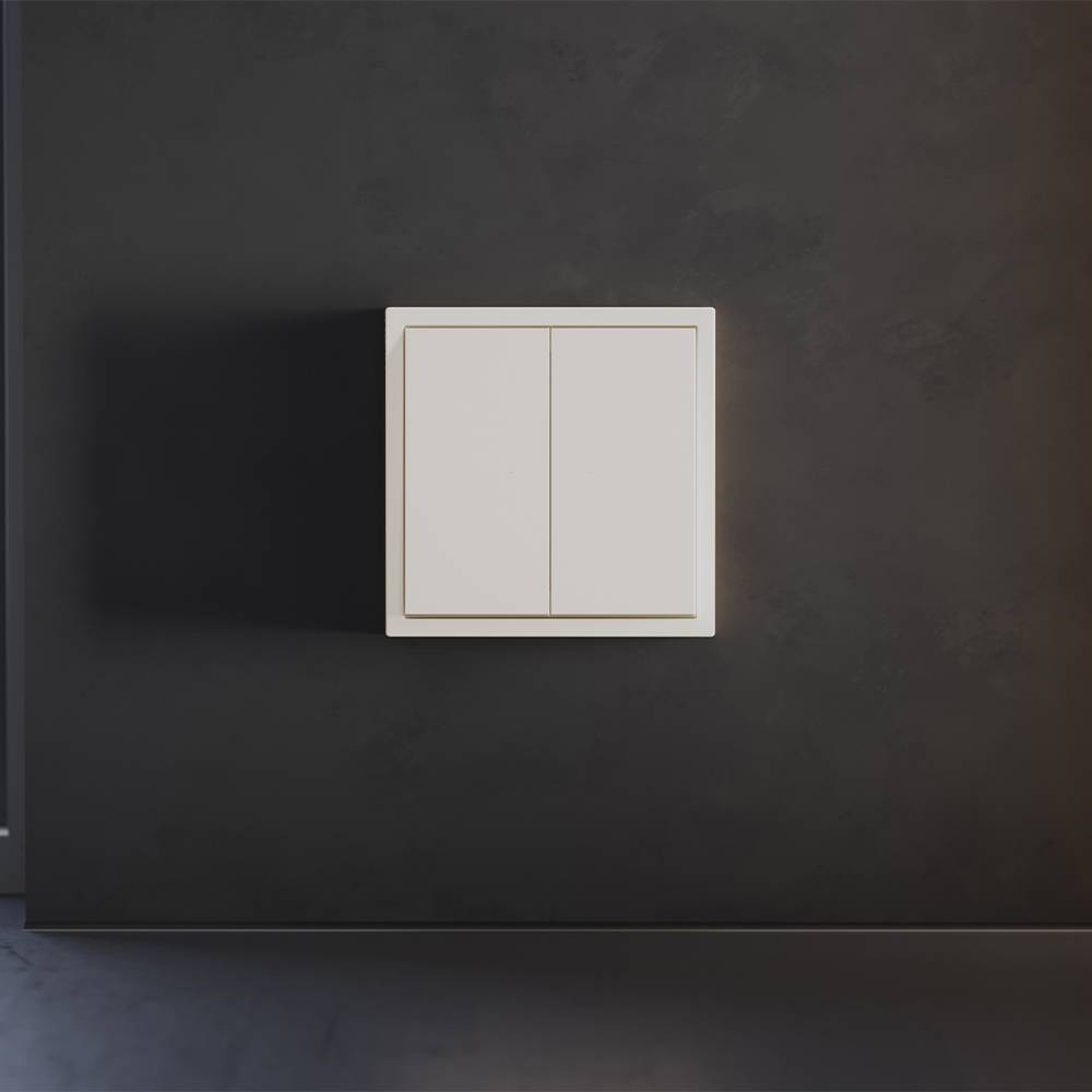 Клавиши для 2-клавишного выключателя Voltum S70 VLS000313 хлопок фото 3