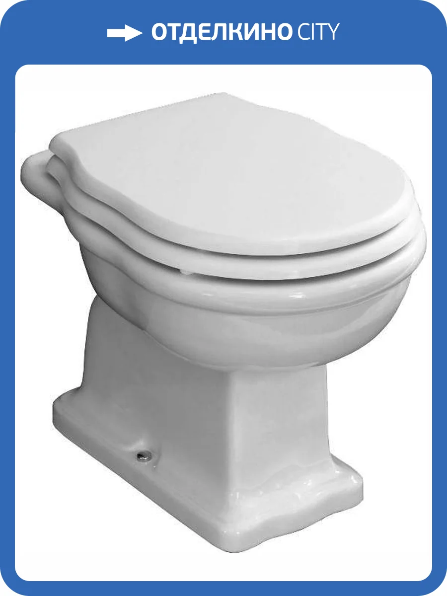 Чаша для унитаза с высоким бачком ArtCeram Hermitage HEV003 фото 6