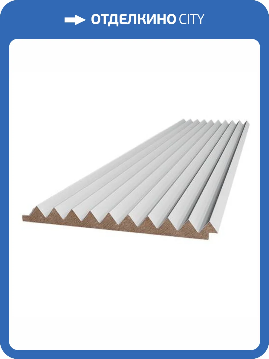 Стеновая панель Evrowood PL 06U Зигзаг 270x1.2x12 фото 4
