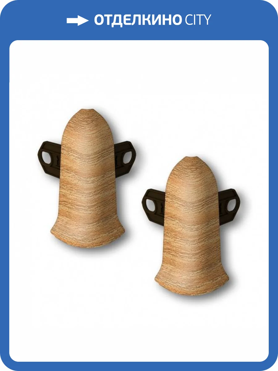 Наружный (внешний) угол Ideal Классик 70 206 Дуб Коньячный фото 3