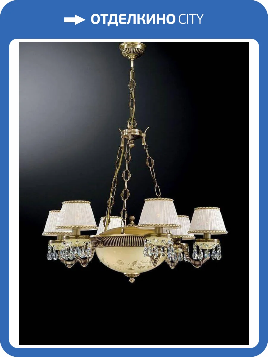 Подвесная люстра Reccagni Angelo L 6420/6+3 фото 2