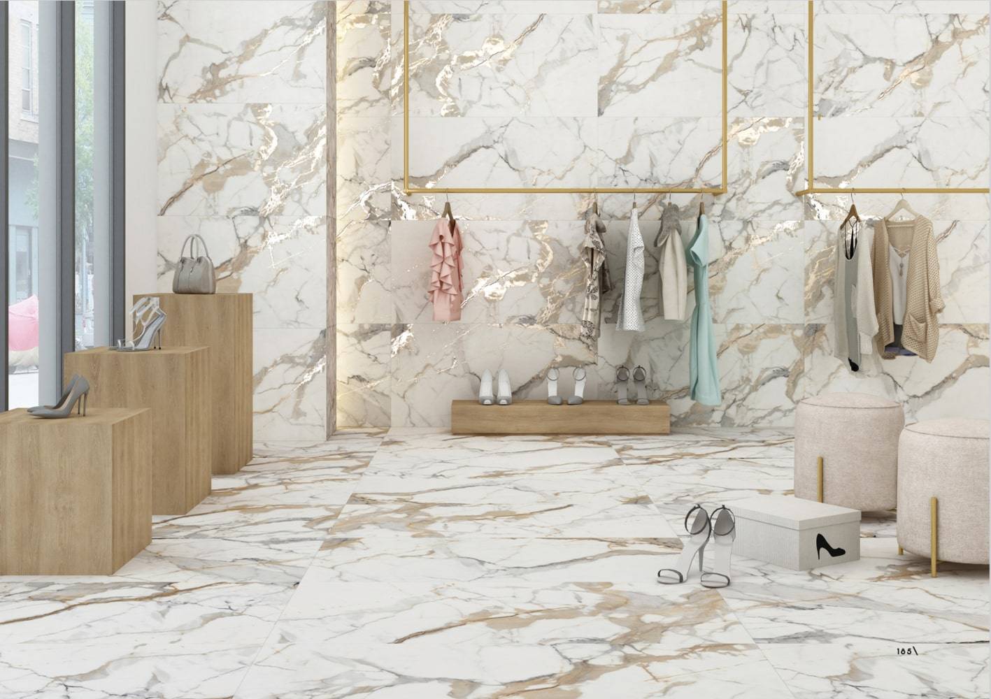 Керамогранит Asia Pacific Nover white matt carving 60x60 фото 2