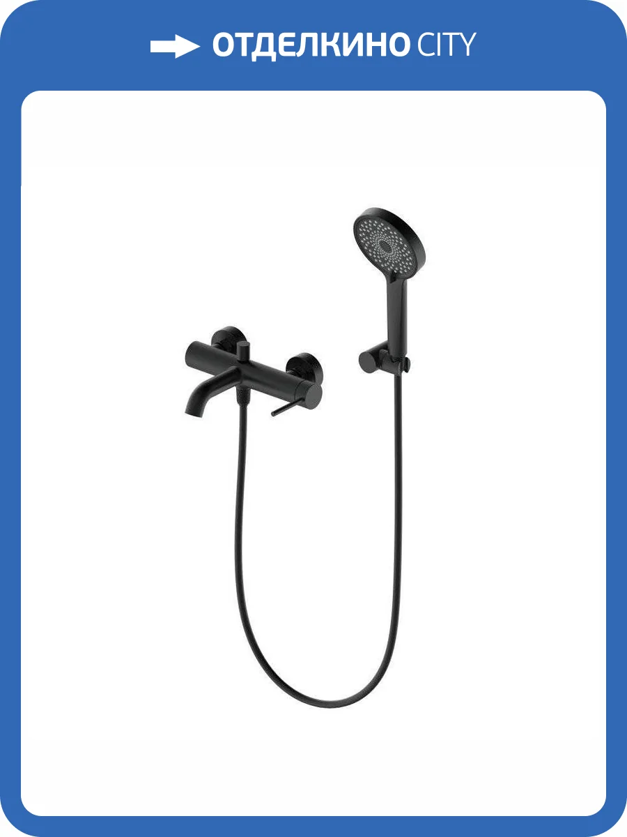 Смеситель для ванны Oliveeka Y OL-639017-MB черный матовый фото 4