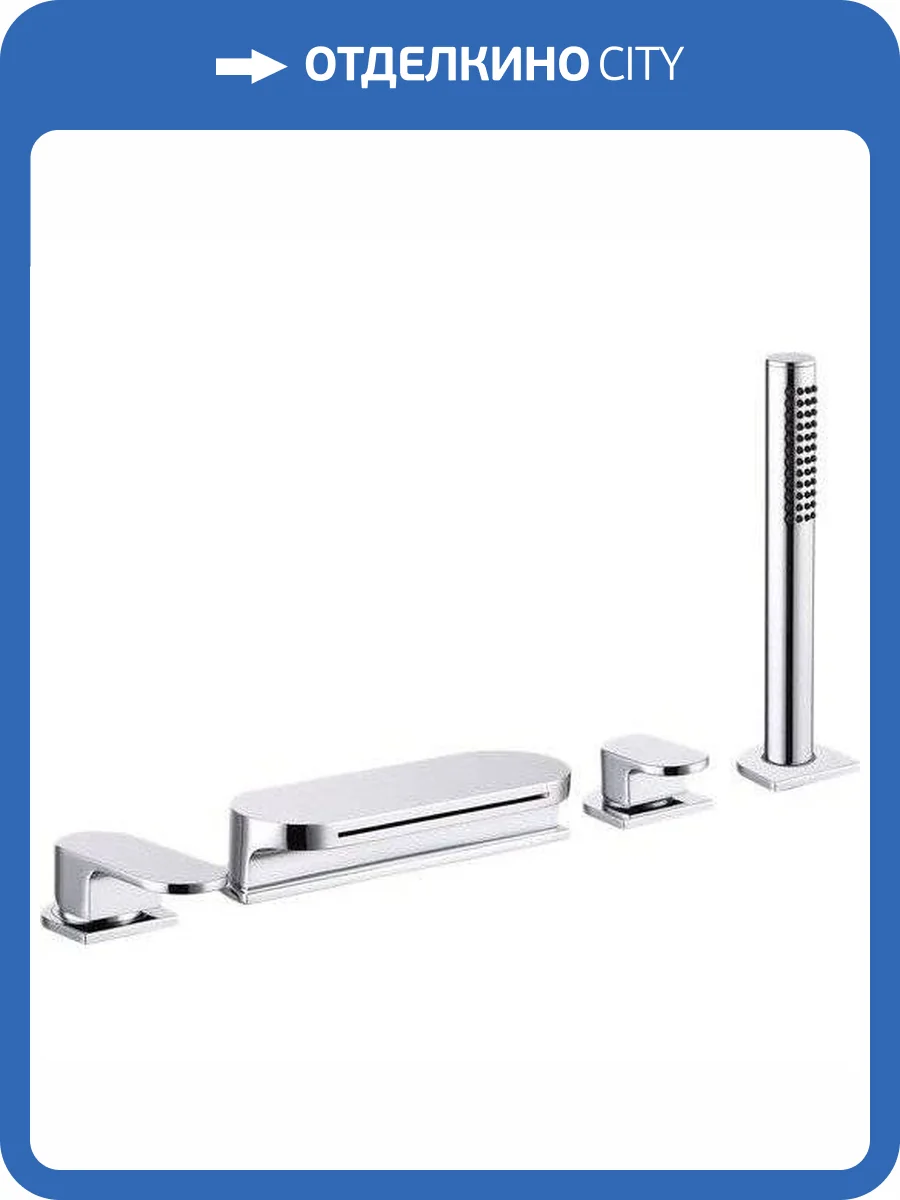 Смеситель на борт ванны Ravak Chrome CR 025.00 фото 3