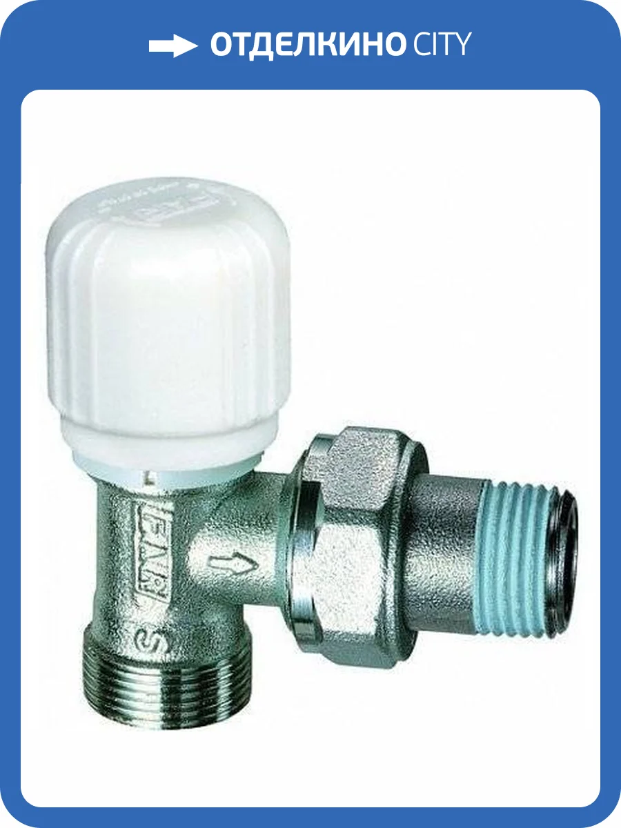 Вентиль термостатический FAR угловой 1/2 М24х19, EPDM фото 2