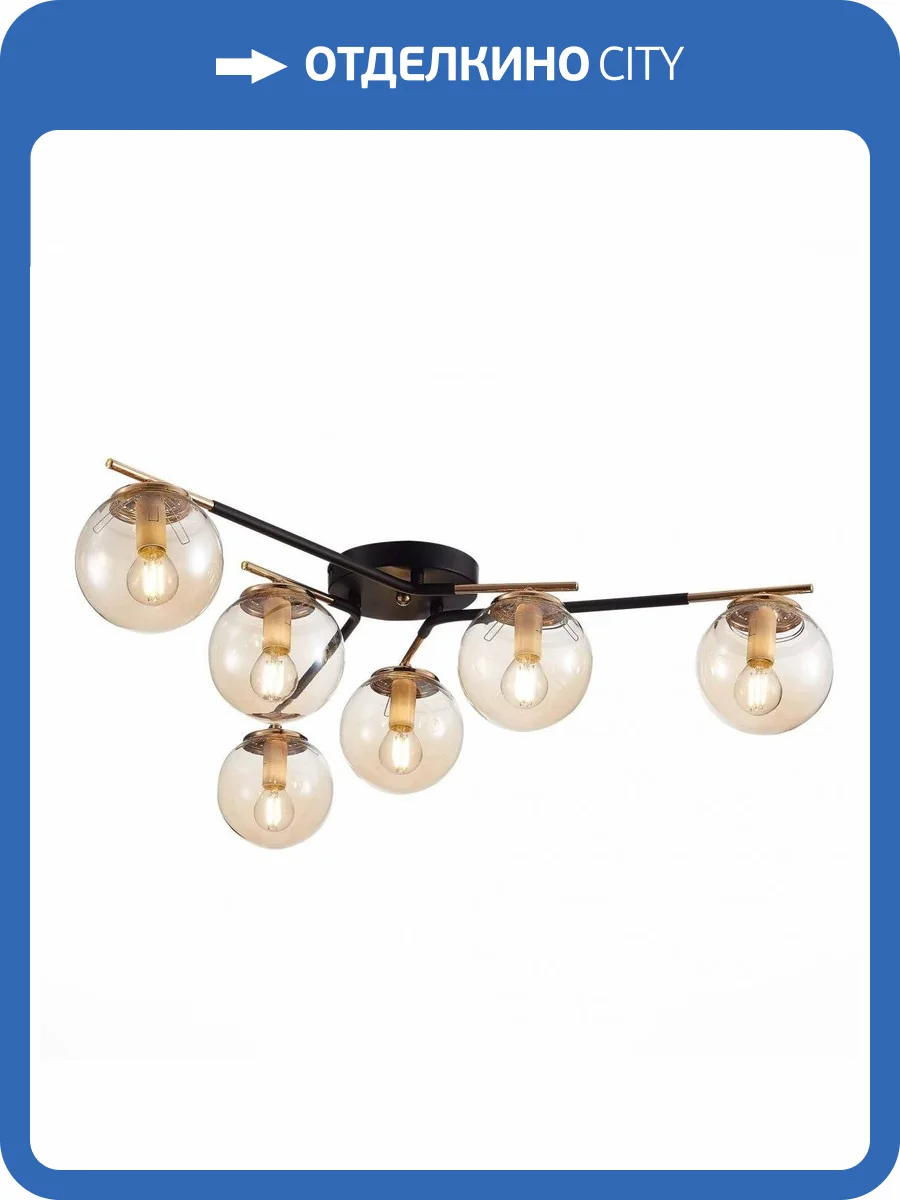 Потолочная люстра Evoluce Literno SLE106902-06 фото 3