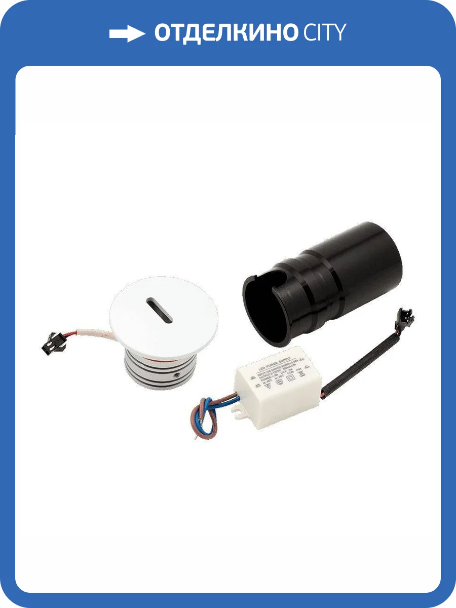 Встраиваемый светодиодный светильник DesignLed GW Tik GW-R712-3-WH-WW 003029 фото 6