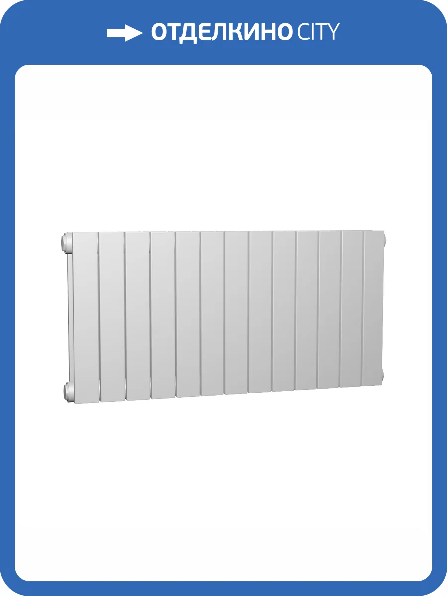 Стальной трубчатый радиатор отопления КЗТО Соло В 2, двухтрубный, 300 6 секций фото 4