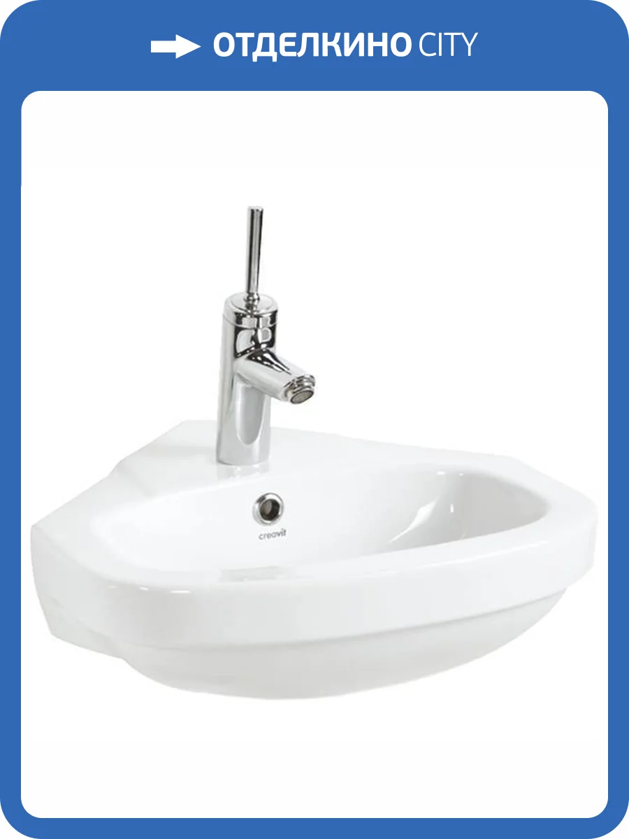 Раковина Creavit Corner VT145-00CB00E-0000 45 см фото 3