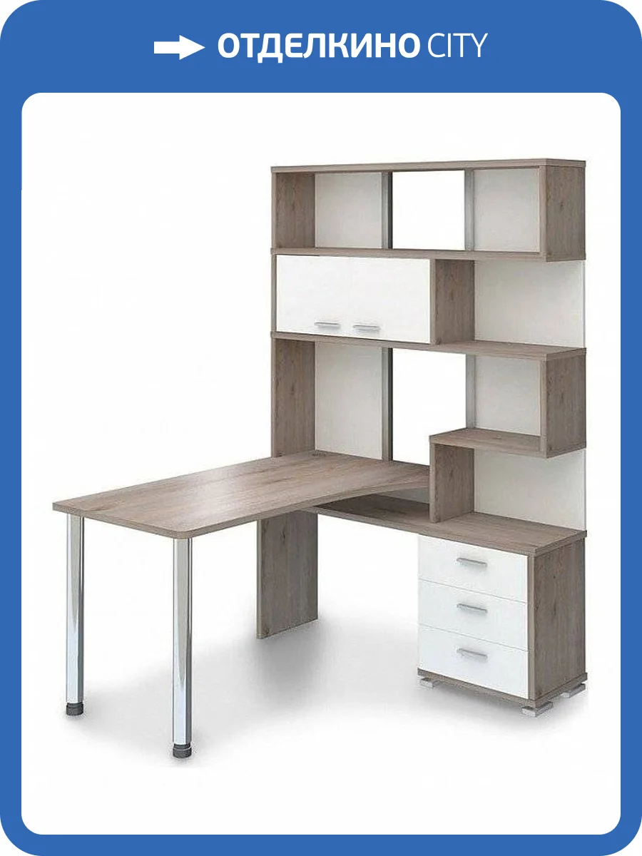 Стол компьютерный Merdes Домино Нельсон MER_SR_420_150_NBEN-PRAV фото 2