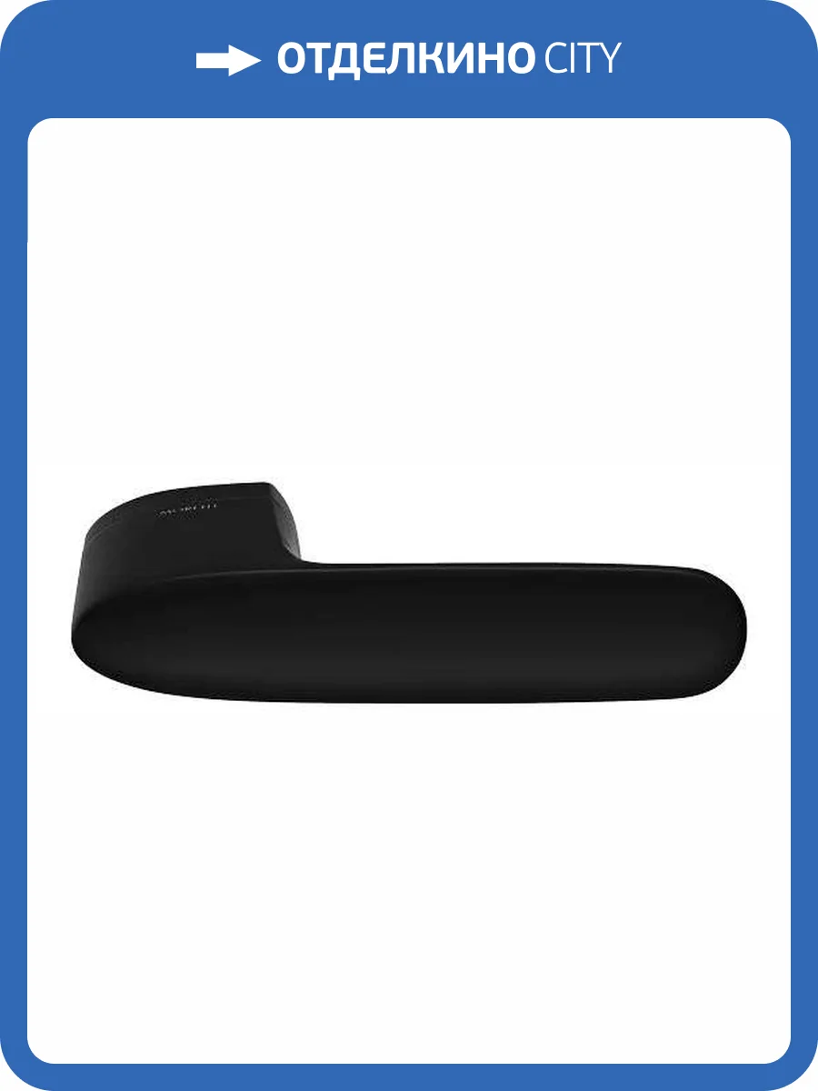 Дверная ручка Morelli UNIVERSE NERO черный фото 4