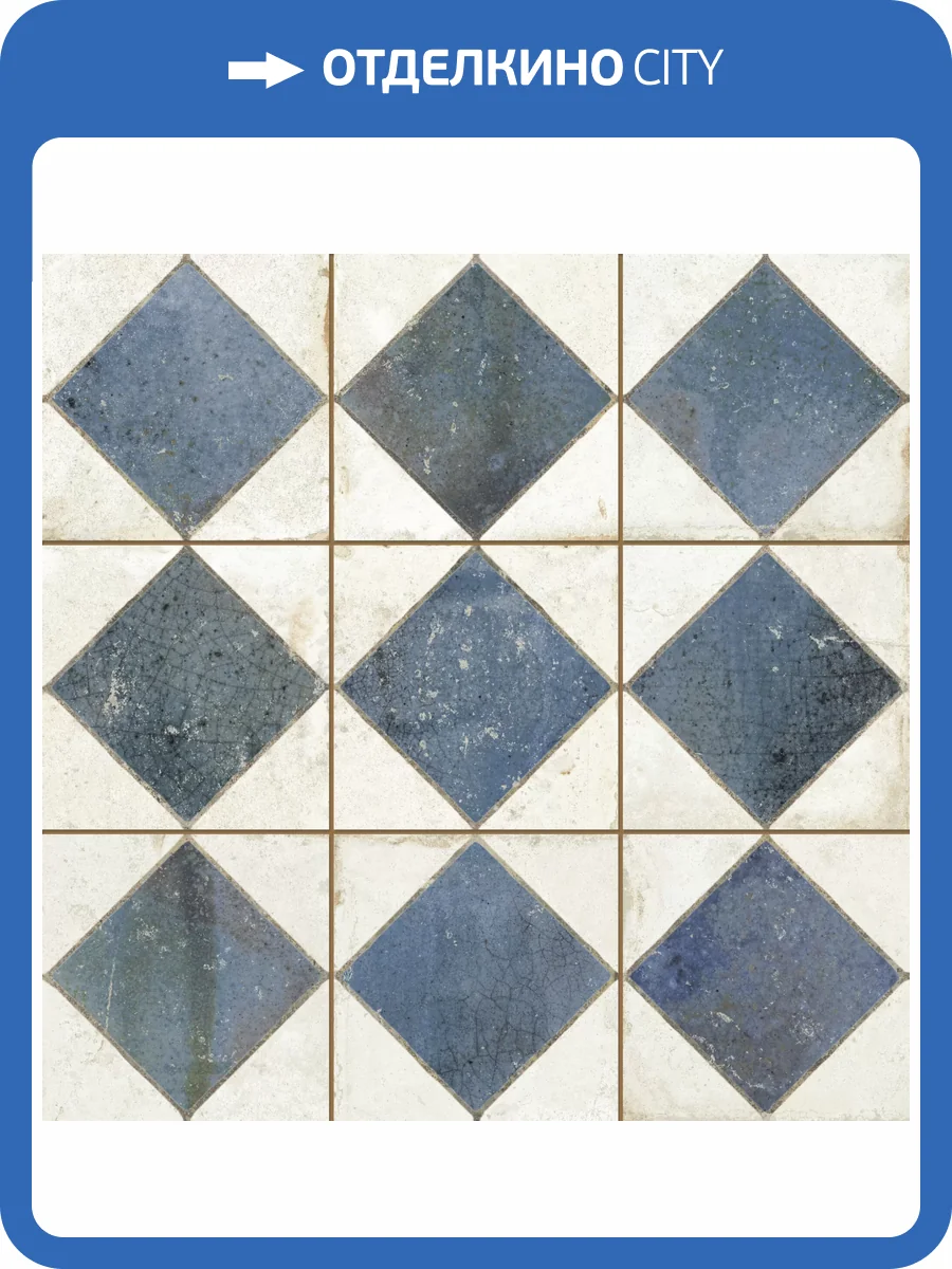 Керамическая плитка Peronda FS Arles Blue LT 33x33 фото 5