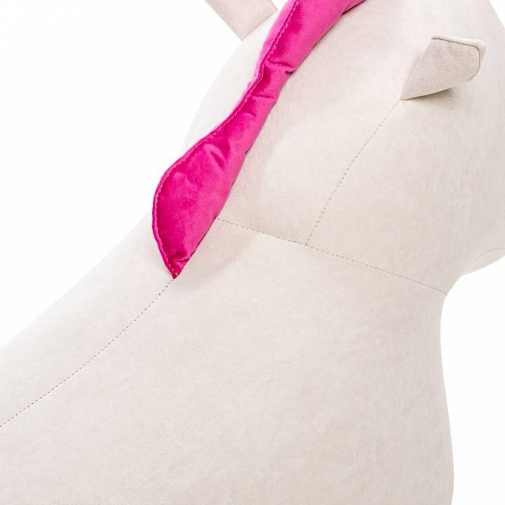 Пуф Leset Unicorn 2500000116674 Бежевый Omega 02, Розовый Enigma 24 фото 6