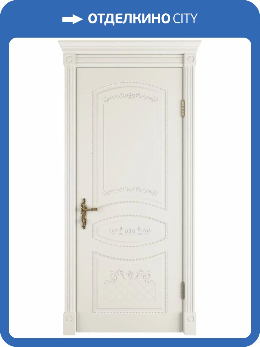 Межкомнатная дверь Владимирская Фабрика Дверей Adele Ivory 800x2000 фото 2