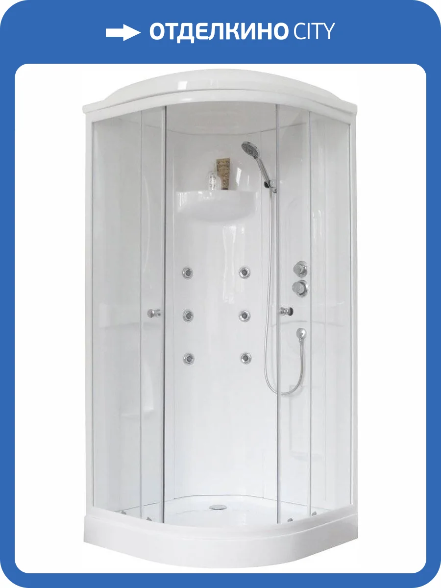 Душевая кабина Royal Bath RB90HK2-T с низким поддоном фото 6